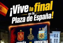 Tomelloso instalará una pantalla gigante para vivir la final del Mundial entre España y Argentina Tomelloso instalará una pantalla gigante para vivir la final del Mundial entre España y Argentina