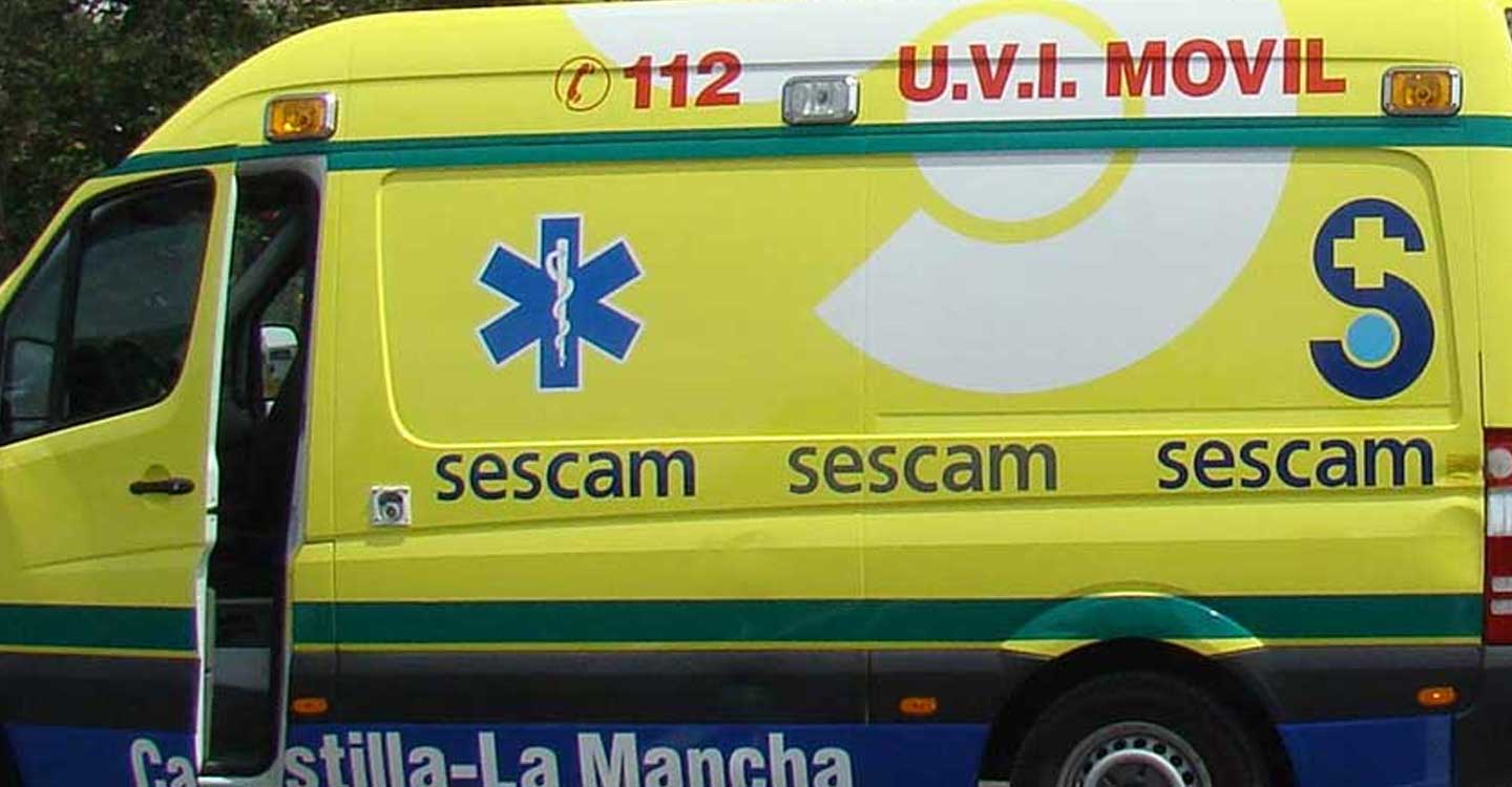 Un fallecido y dos heridos tras volcar un turismo en Yunclillos