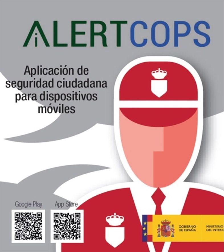 La Guardia Civil de Albacete auxilia a un menor que alertó a través de ALERTCOPS que viajaba en un turismo contra su voluntad