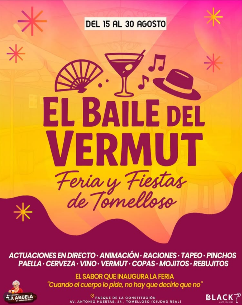 El Baile del Vermut llega a Tomelloso para convertir el mediodía en uno de los grandes momentos de la Feria 2026 1 beile vermut