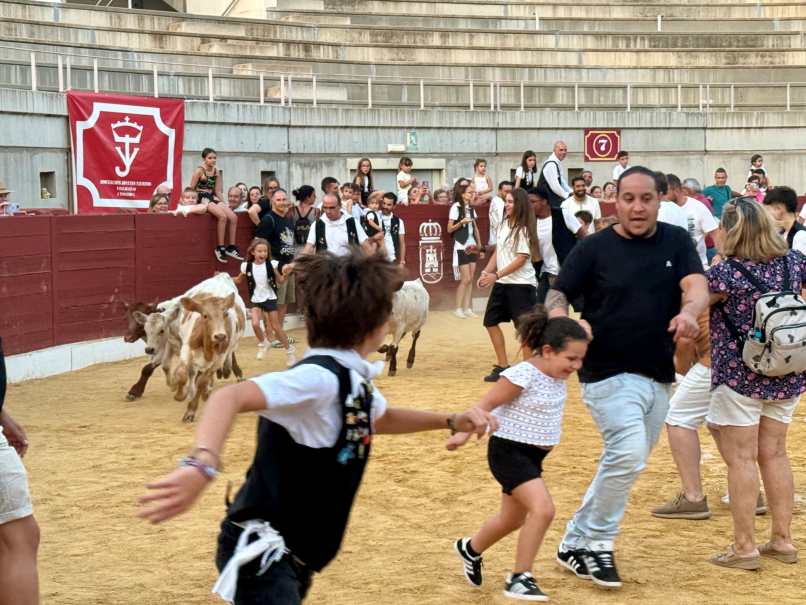 Mucha participación en la Bueyada Infantil, segunda actividad del programa taurino de la Feria de Villacañas 4 bueyada 5