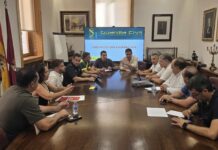 La Diputación de Albacete acoge la primera reunión de coordinación del dispositivo de seguridad para la décima etapa de La Vuelta La Diputación de Albacete acoge la primera reunión de coordinación del dispositivo de seguridad para la décima etapa de La Vuelta