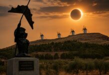 El próximo eclipse en el Quijote Cósmico de Alcázar de San Juan El próximo eclipse en el Quijote Cósmico de Alcázar de San Juan