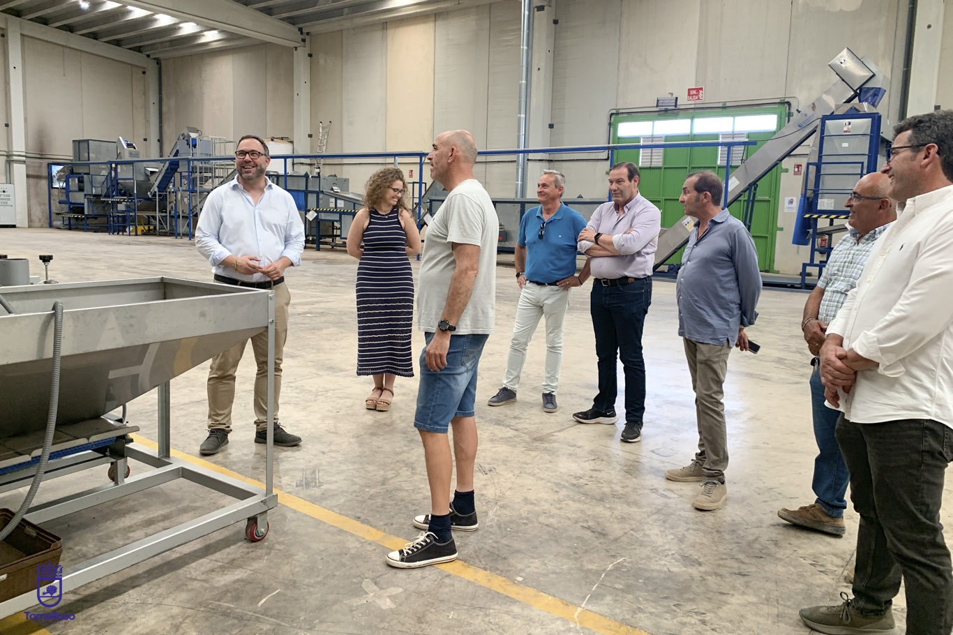 Pistalife consolida en Tomelloso el pistacho como alternativa agrícola con proyección internacional 6 El alcalde visita la cooperativa Pistalife para conocer de primera mano sus instalaciones y su proceso de producción