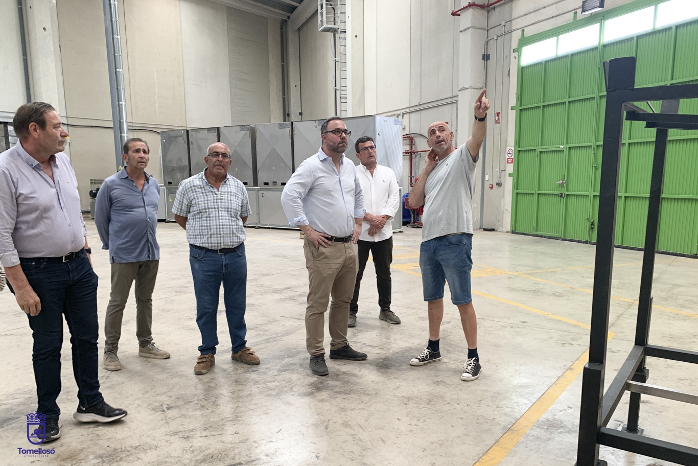 Pistalife consolida en Tomelloso el pistacho como alternativa agrícola con proyección internacional 5 El alcalde visita la cooperativa Pistalife para conocer de primera mano sus instalaciones y su proceso de producción