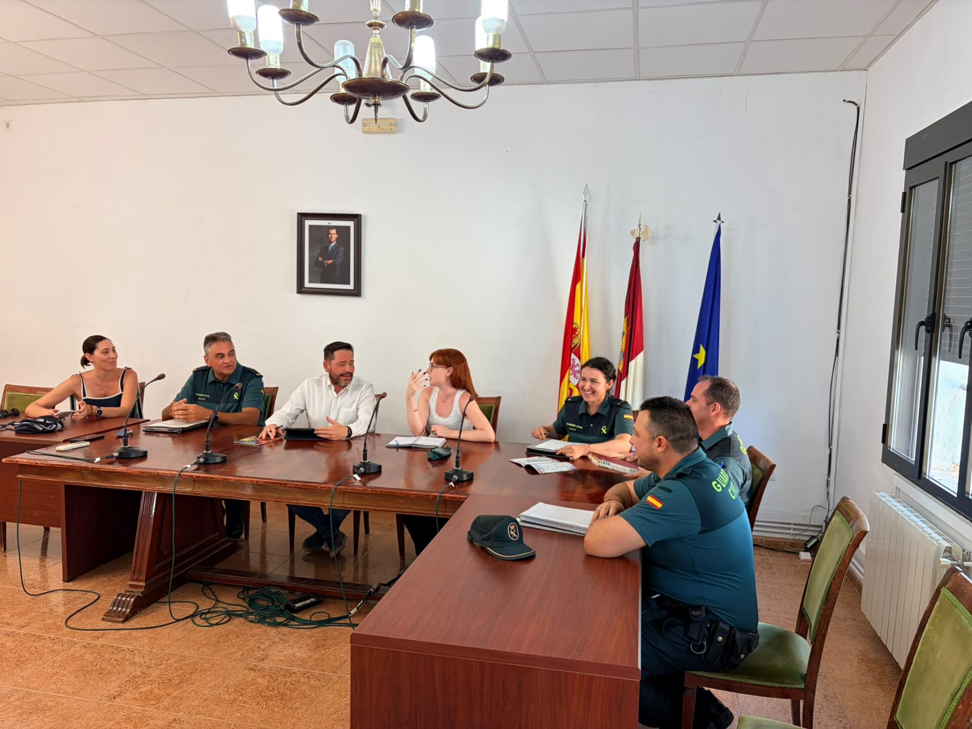 Coordinación y seguridad para la celebración de las fiestas de San Agustín de Fernán Caballero