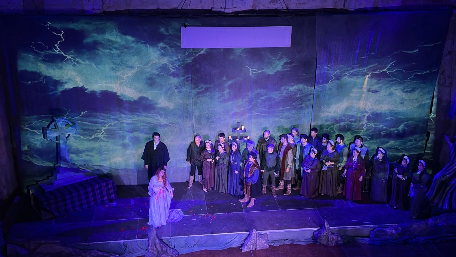 La Fundación AMAO, protagonista en una Lucia di Lammermoor de nivel internacional en el Palacio Ducal de Medinaceli