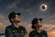 La Guardia Civil activa un dispositivo nacional con 24.000 agentes para garantizar la seguridad durante el eclipse solar La Guardia Civil activa un dispositivo nacional con 24.000 agentes para garantizar la seguridad durante el eclipse solar