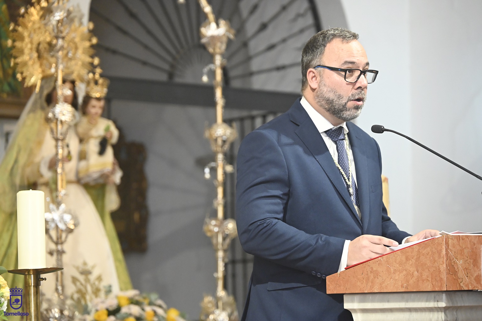 Javier Navarro renueva su Voto a la Virgen de las Viñas con un mensaje de esperanza, unidad y compromiso con el futuro 14 Javier Navarro renueva su Voto a la Virgen de las Viñas con un mensaje de esperanza, unidad y compromiso con el futuro