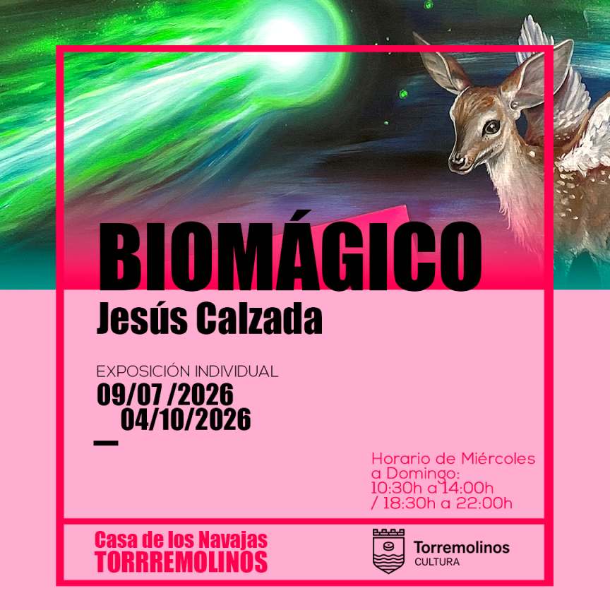 Jesús Calzada lleva un pedacito de magia manchega con sus pinturas a Torremolinos 2 jesuscalzada biomagico torremolinos 4