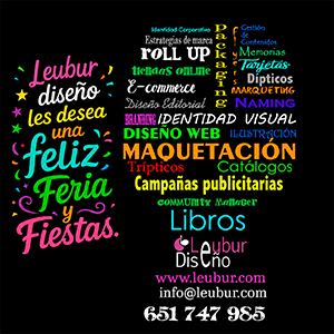 Leubur Dise&ntilde;o les desa una feliz Feria y Fiestas de Tomelloso 2026