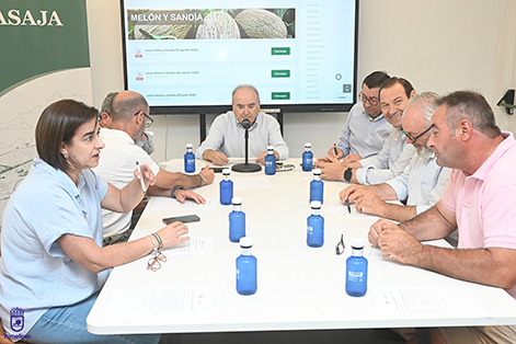 El melón, producto emblemático de Tomelloso, protagonista también en la Feria con la celebración de la Mesa de Precios de la Lonja
