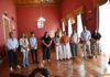 Javier Navarro recibe a las Madrinas y el Padrino de la Feria y Fiestas de Tomelloso 2026 Javier Navarro recibe a las Madrinas y el Padrino de la Feria y Fiestas de Tomelloso 2026