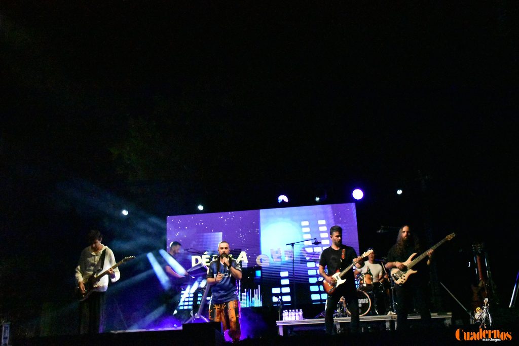 Milindris Band llenó ayer los Jardines del Parque de Tomelloso al ritmo de Melendi 47 milindris band tomelloso 2026 18