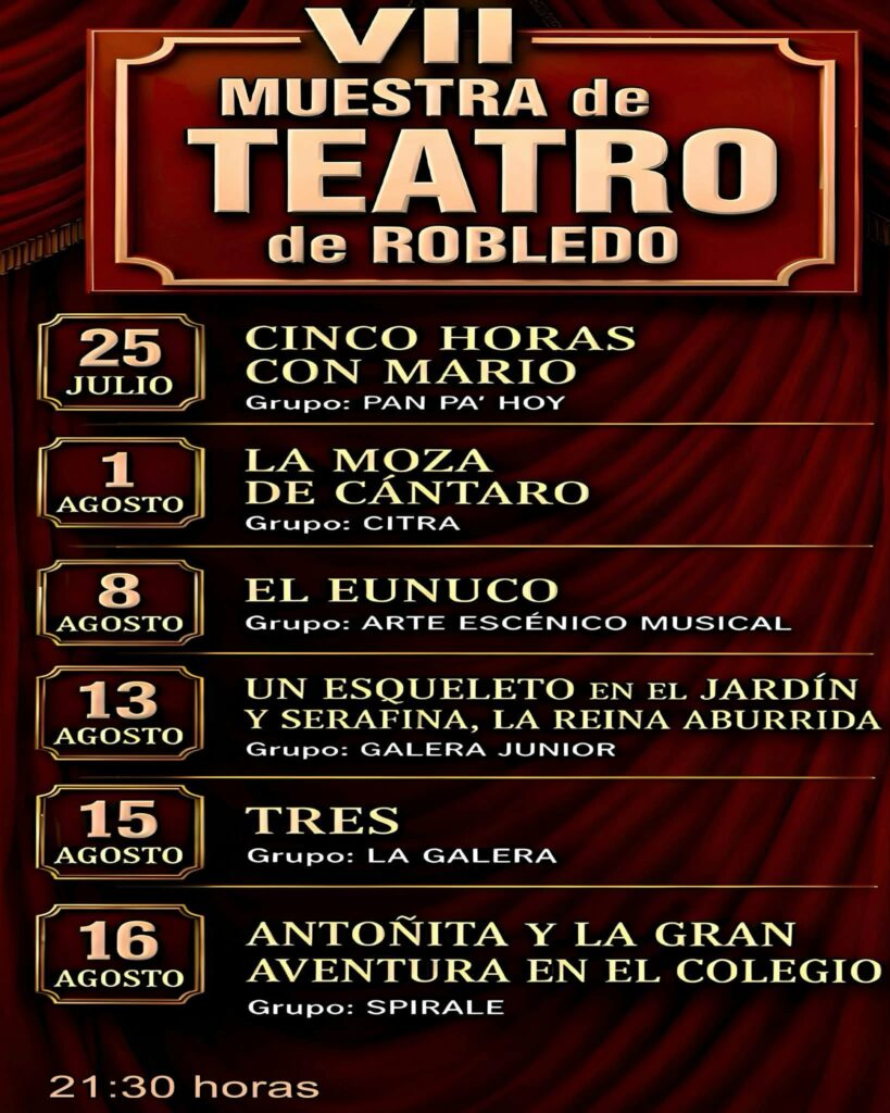 muesta teatral el robledo