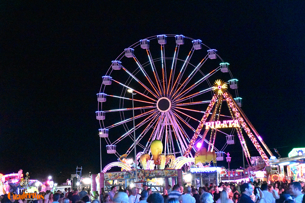 La noria de Tomelloso, un balcón de luz sobre las noches de feria
