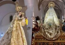 La Virgen de las Viñas ya luce sus mejores galas para la Feria y Fiestas de Tomelloso La Virgen de las Viñas ya luce sus mejores galas para la Feria y Fiestas de Tomelloso