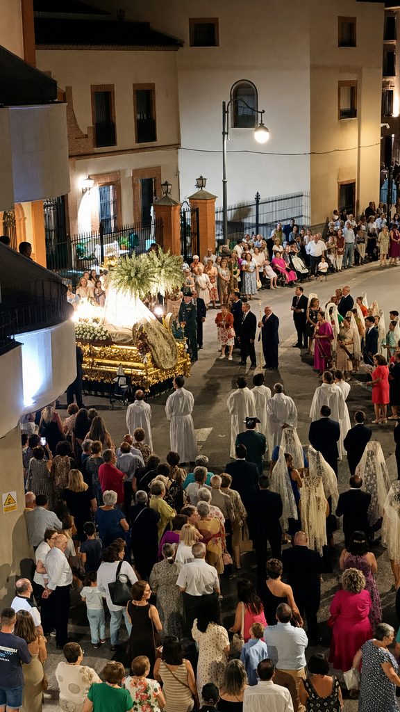 Una ciudad parada ante su Patrona: Tomelloso vive una noche de devoción con la Virgen de las Viñas 17 procesionvirgenvinastomelloso 13 1