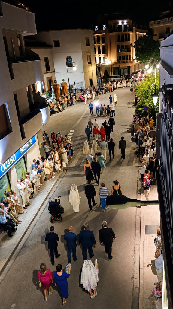Una ciudad parada ante su Patrona: Tomelloso vive una noche de devoción con la Virgen de las Viñas 22 procesionvirgenvinastomelloso 16 1