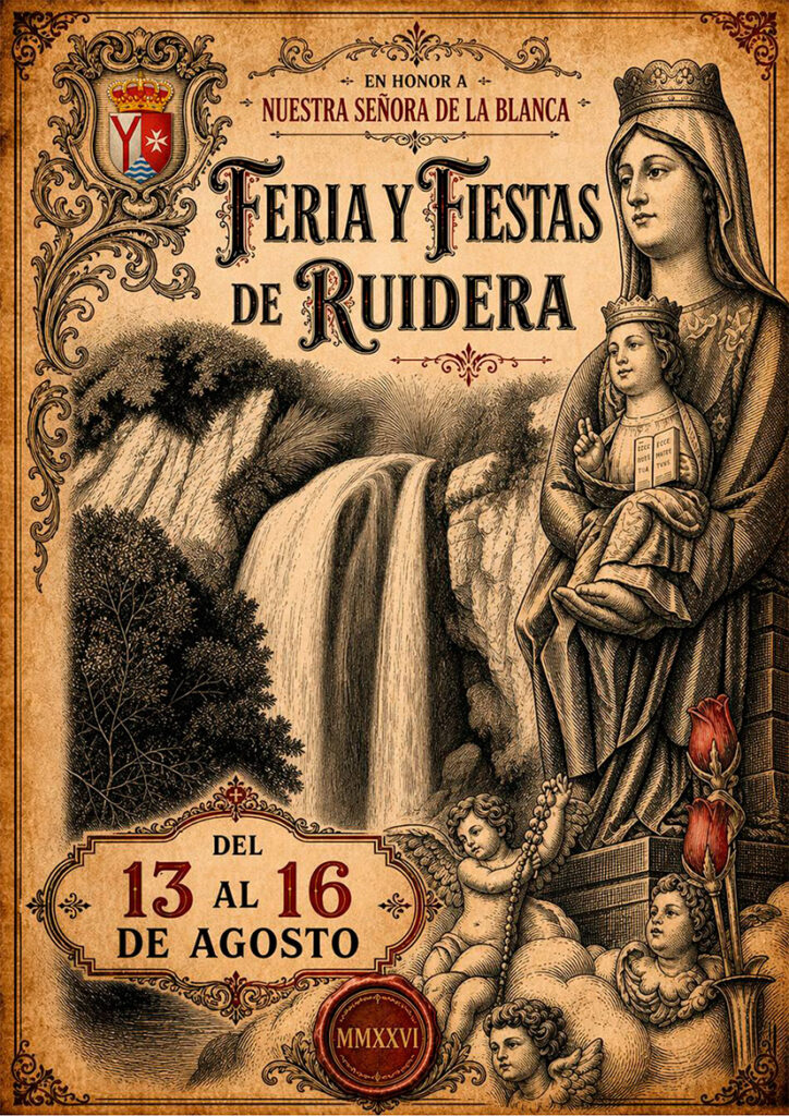Ruidera se prepara para vivir sus fiestas de 2026 con cuatro días de devoción, convivencia y diversión 1 programa ferias ruidera 1