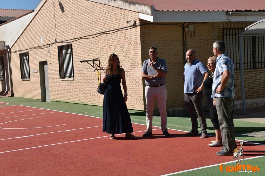 El IES Alto Guadiana de Tomelloso afronta una profunda renovación con una inversión de más de 280.000 euros 10 rodrigo caro visitan obras ies alto guadiana tomelloso09