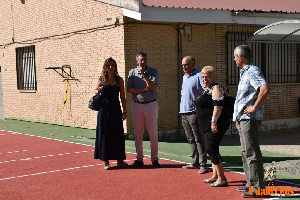 El IES Alto Guadiana de Tomelloso afronta una profunda renovación con una inversión de más de 280.000 euros 7 rodrigo caro visitan obras ies alto guadiana tomelloso12