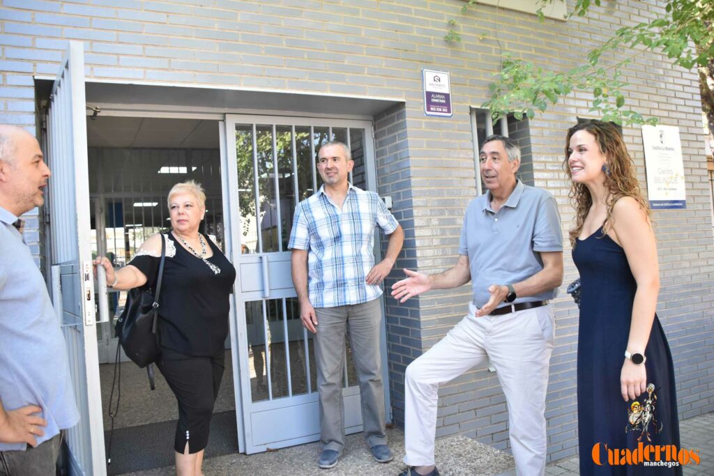 El IES Alto Guadiana de Tomelloso afronta una profunda renovación con una inversión de más de 280.000 euros 3 rodrigo caro visitan obras ies alto guadiana tomelloso16