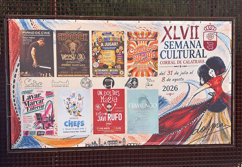 Corral de Calatrava convierte la cultura en su gran bandera con una XLVII Semana Cultural histórica y para todos los públicos