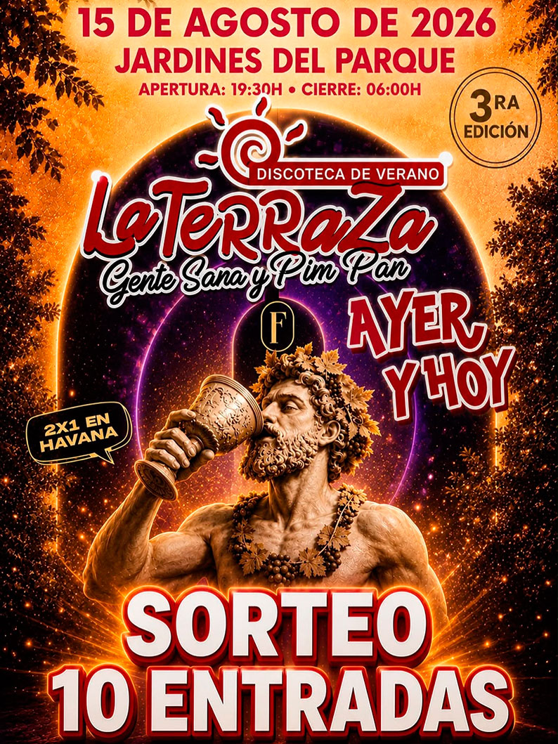 La Terraza Ayer y Hoy sortea diez entradas para vivir 40 años de fiesta en una sola noche