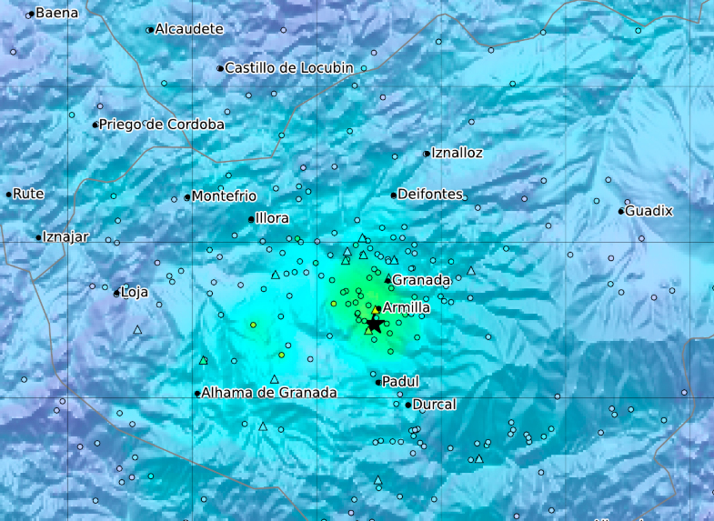Un fuerte terremoto de magnitud 5 despierta Granada y provoca numerosos daños materiales