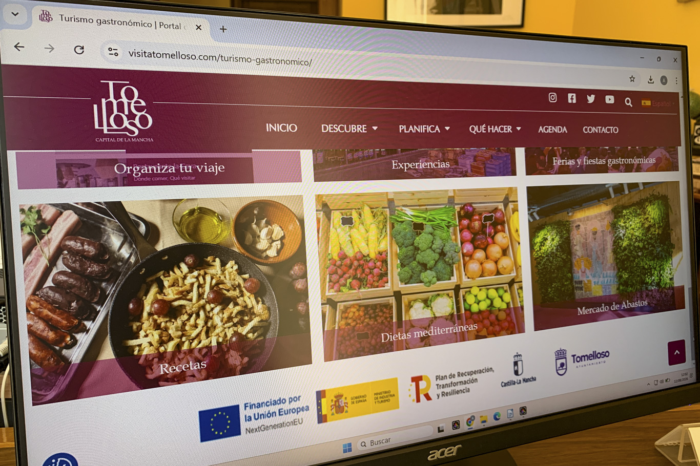 Tomelloso impulsa el turismo industrial y gastronómico con dos nuevos espacios digitales en su web oficial de Turismo 1 Tomelloso impulsa el turismo industrial y gastronómico con dos nuevos espacios digitales en su web oficial de Turismo