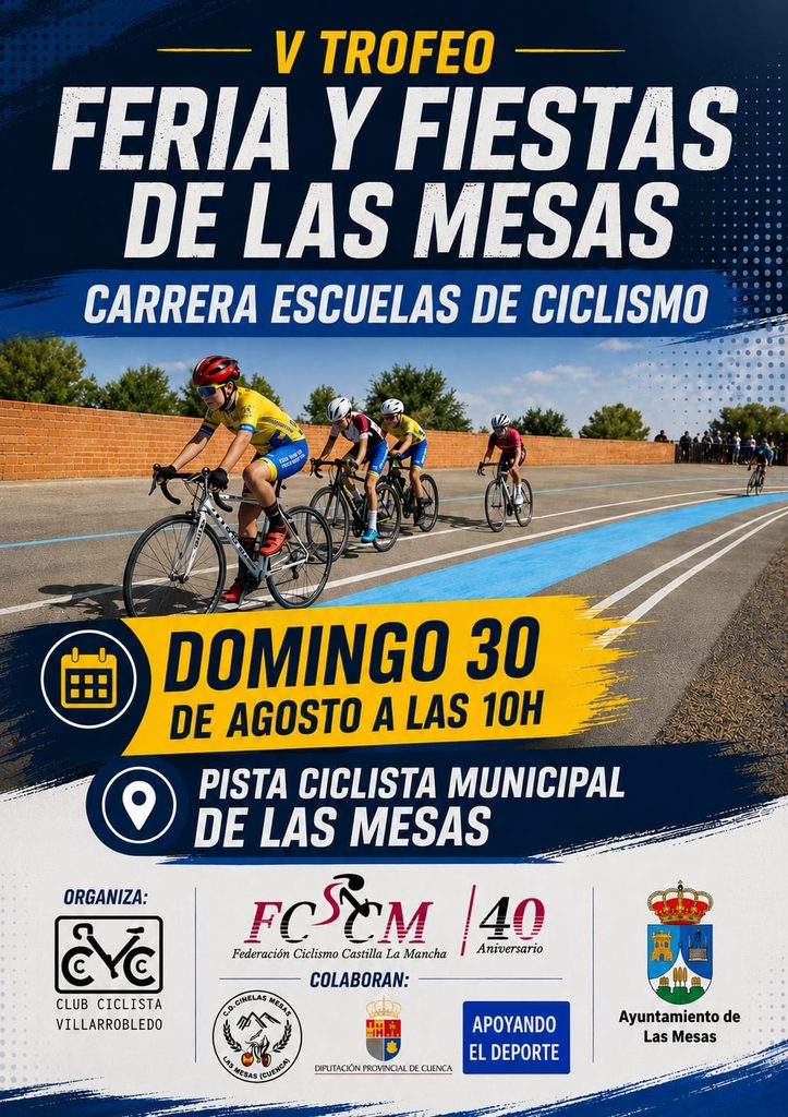 Tomelloso estará representado en el V Trofeo Feria y Fiestas de Las Mesas con la Peña Ciclista Francisco Javier Cerezo 1 tomtomelloso mesas ciclismo