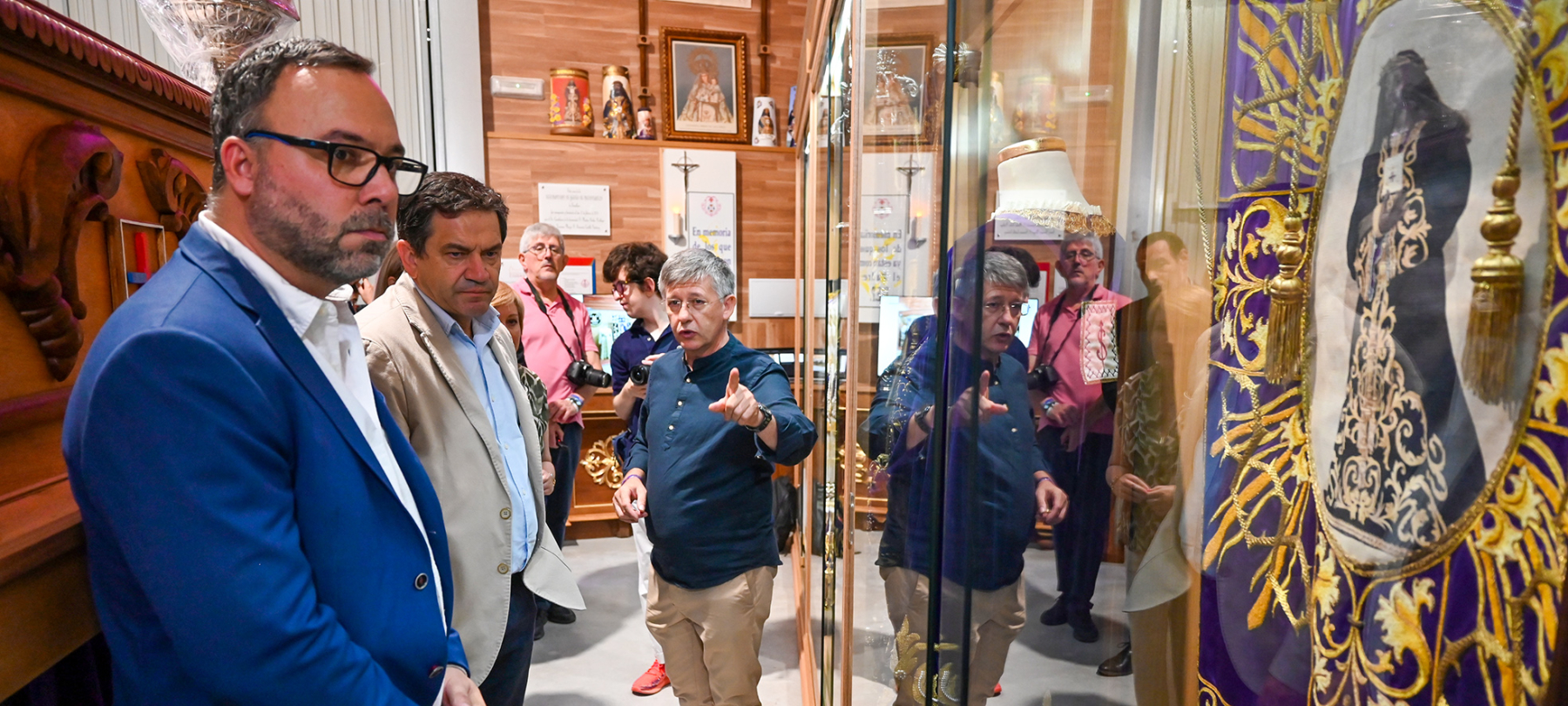 Valverde afirma en la Casa del Cristo de Medinaceli de Tomelloso que preservar el patrimonio de las hermandades favorece la consolidación de recursos turísticos y construye provincia