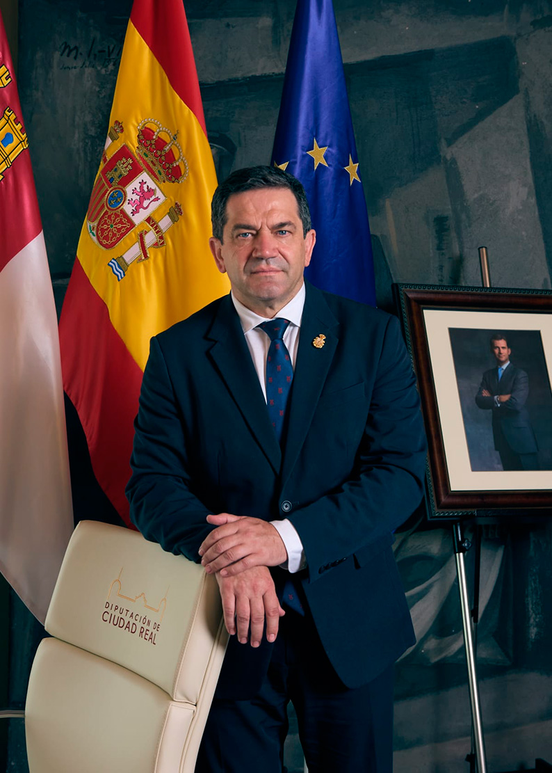 Saluda del presidente de la Diputación Provincial de Ciudad Real, Miguel Ángel Valverde con motivo de la Feria y Fiestas de Tomelloso 2026