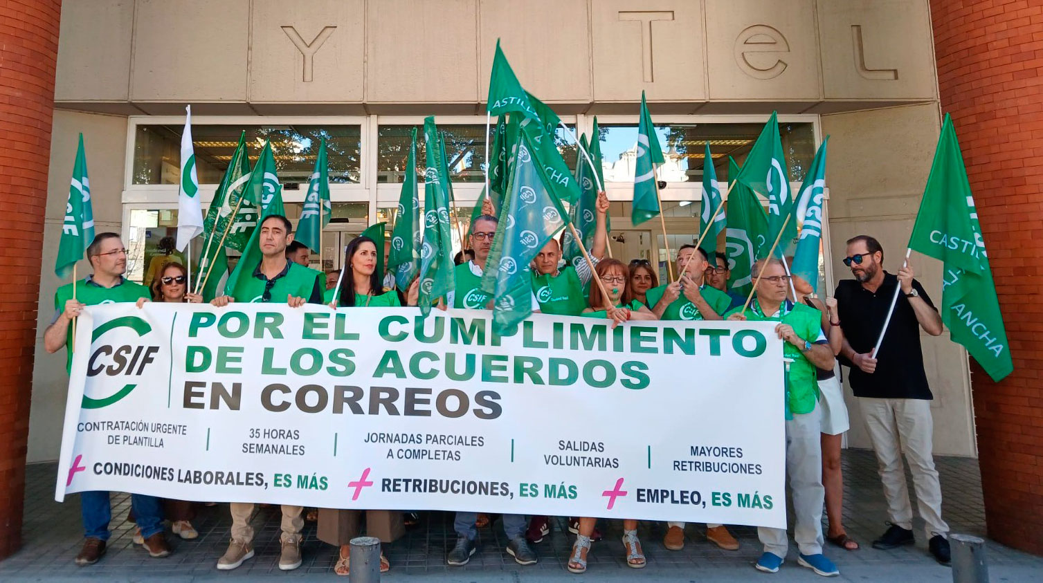 CSIF se moviliza por la falta de personal, precariedad crónica y el incumplimiento del Acuerdo Marco en Correos