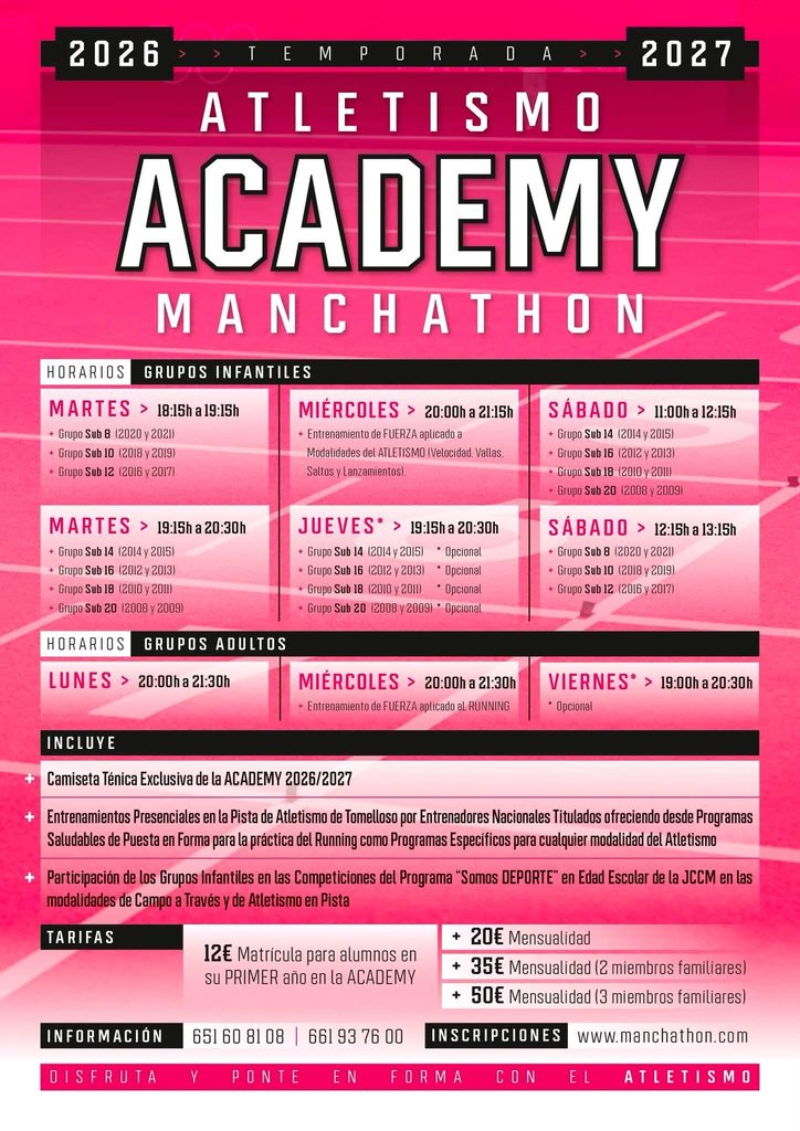 academy inscripciones