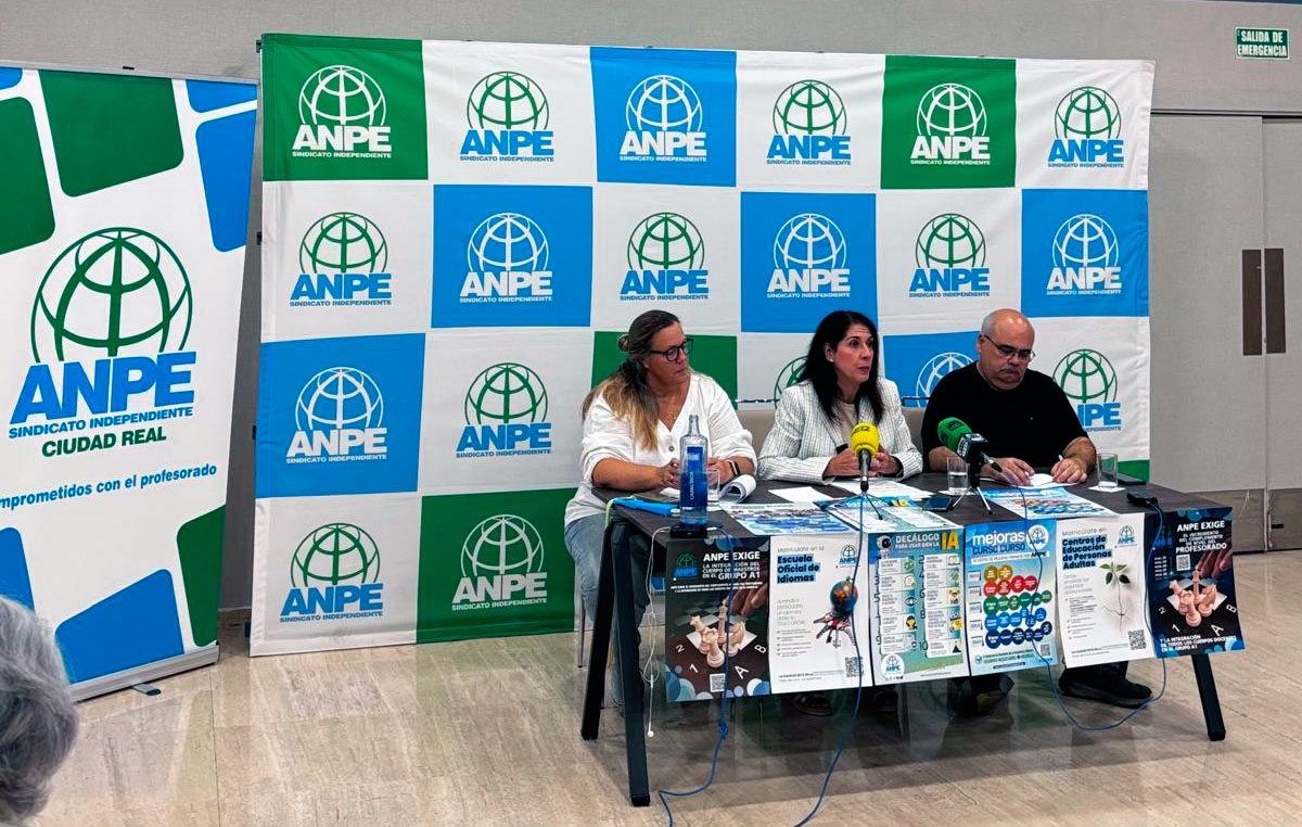 ANPE Ciudad Real reclama más recursos para que las mejoras del curso 2026/27 lleguen realmente a las aulas