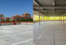 Anrotech finaliza en Usera un aparcamiento modular en altura con 390 plazas ejecutado en 12 semanas Anrotech finaliza en Usera un aparcamiento modular en altura con 390 plazas ejecutado en 12 semanas