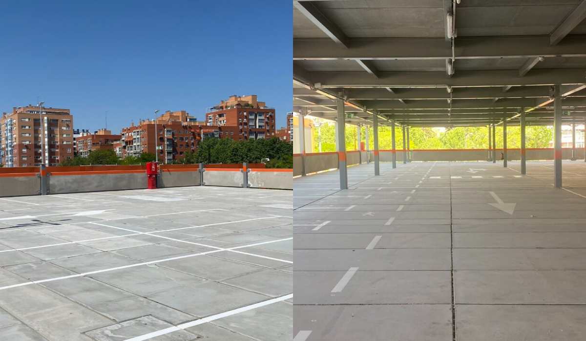 Anrotech finaliza en Usera un aparcamiento modular en altura con 390 plazas ejecutado en 12 semanas