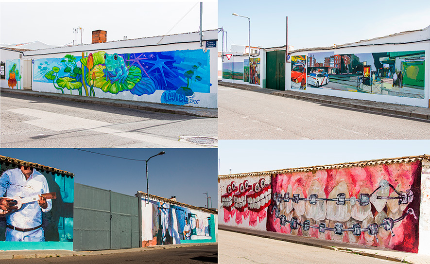 Tomelloso recorrerá este sábado los 13 murales de Buibayá! Arte Basto en una visita guiada gratuita