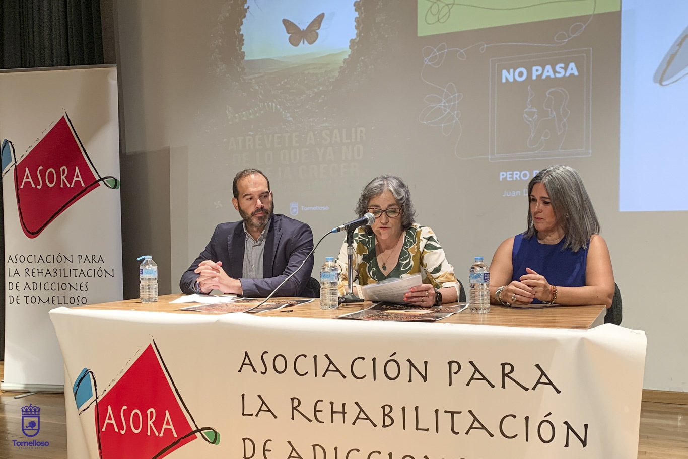 ASORA llena el Auditorio López Torres en sus jornadas sobre prevención de adicciones con un mensaje de superación y esperanza