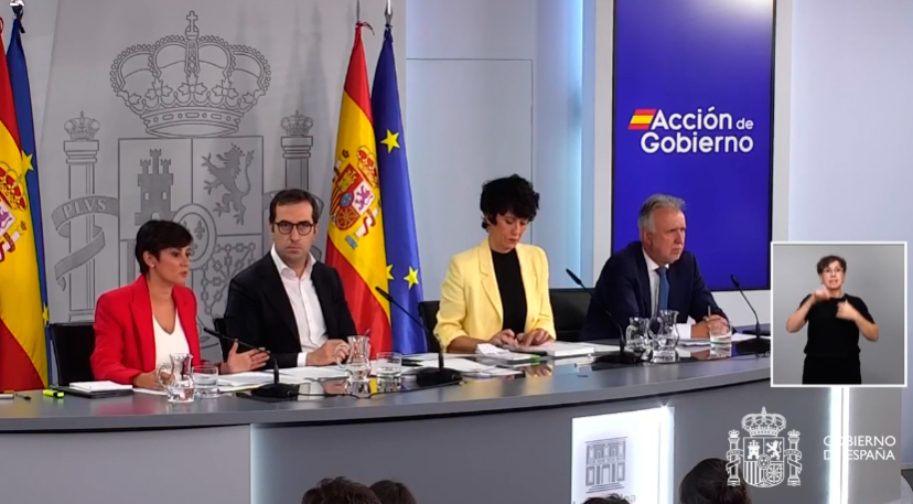 El Consejo de Ministras y Ministros aprueba la tramitación urgente de 1,3 millones en subvenciones destinadas a reforzar la protección demujeres víctimas de violencia en Ceuta