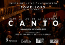 CANTO despedirá el verano en la Cueva Los Pinillas de Tomelloso con José Hernández y Patricia Gozalo CANTO despedirá el verano en la Cueva Los Pinillas de Tomelloso con José Hernández y Patricia Gozalo