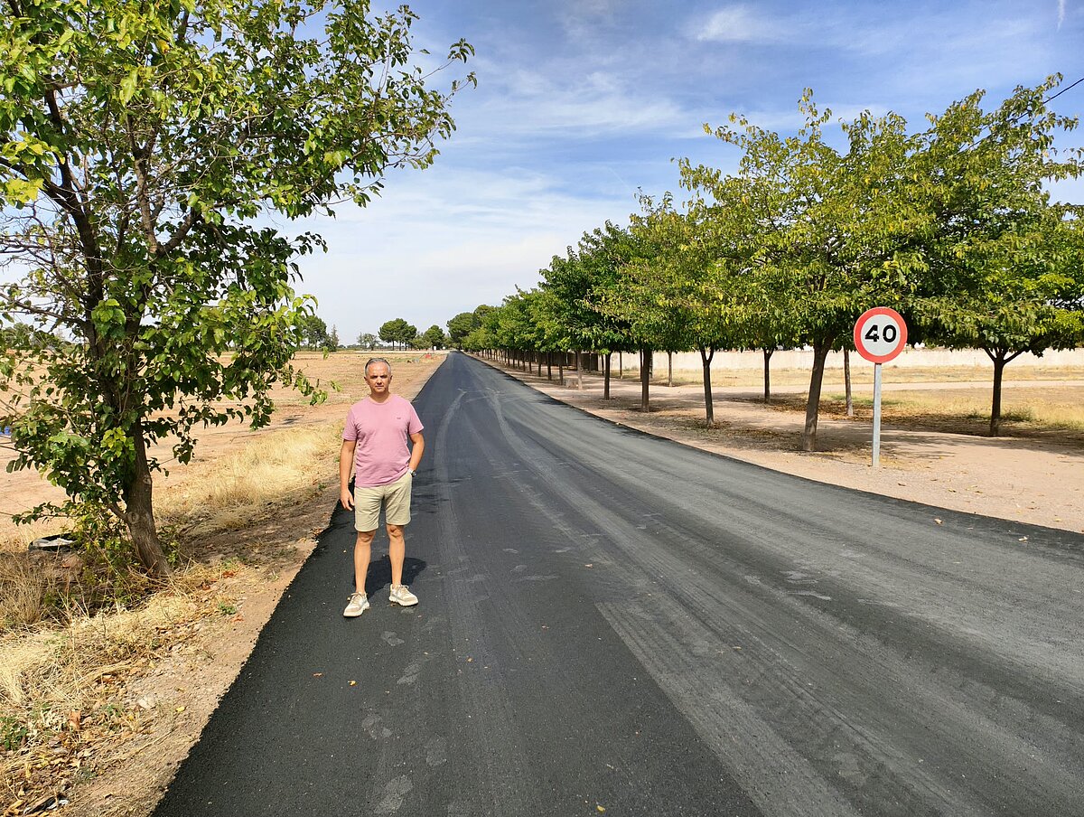 Argamasilla de Alba renueva el Camino del Cementerio con una inversión de más de 35.500 euros