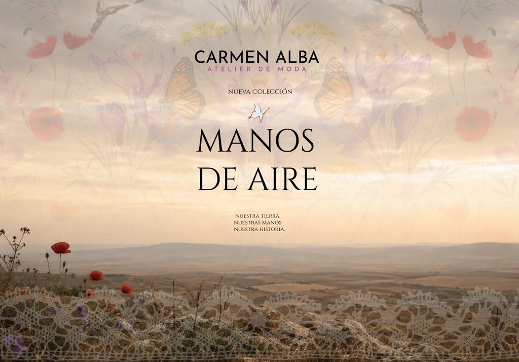 Carmen Alba presenta su nueva colección ‘Manos de Aire’ en la Mercedes-Benz Fashion Week Madrid 1 carmen alba cambronero 2