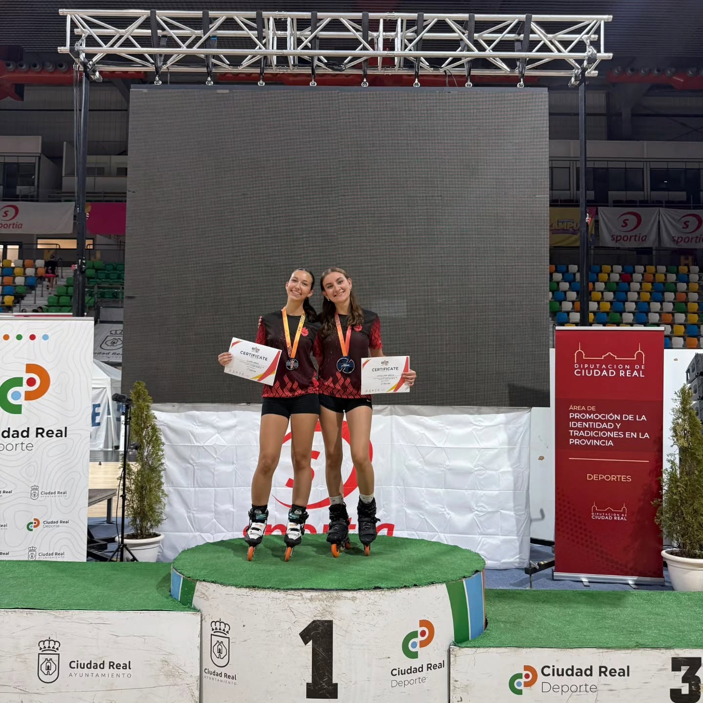 Inmaculada García logra el bronce y Clara Serna firma una gran actuación en la III Quixote World Cup de Inline Freestyle