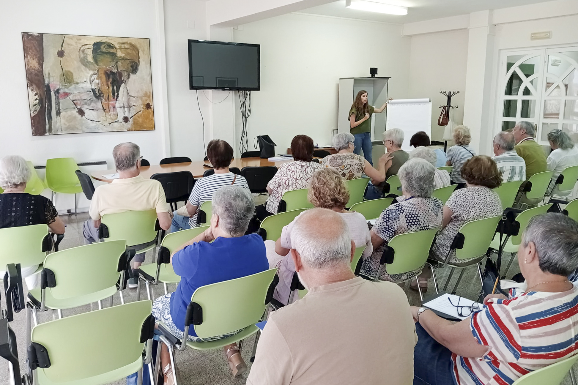 Tomelloso impulsa el envejecimiento activo con talleres de memoria, ejercicio y prevención 1 Comienza la segunda fase del programa de Envejecimiento Activo de Servicios Sociales con 125 participantes