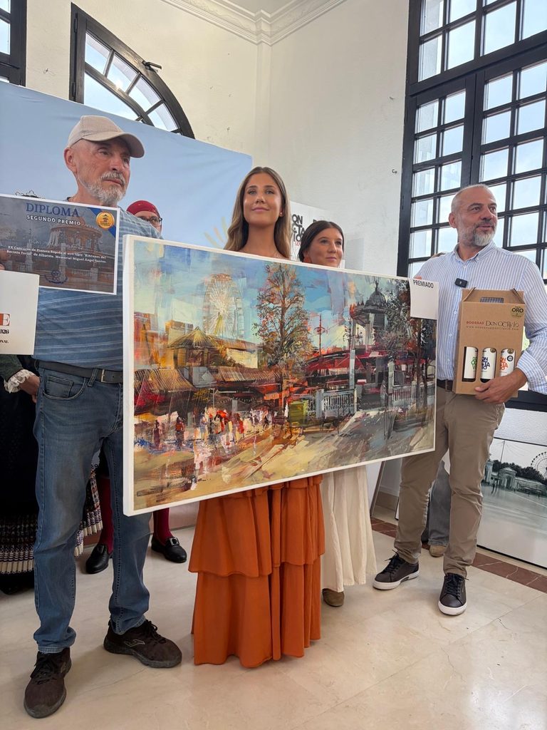 El XX aniversario de ‘Rincones del Recinto Ferial’ premia a Rubén Paricio Font con el galardón especial de la JCCM 4 concursopinturarapidaalbacete 8 768x1024 1