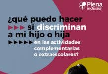 ¿Qué hacer si discriminan a mi hijo o hija en una actividad extraescolar? Una nueva guía de Plena inclusión ofrece respuestas ¿Qué hacer si discriminan a mi hijo o hija en una actividad extraescolar? Una nueva guía de Plena inclusión ofrece respuestas