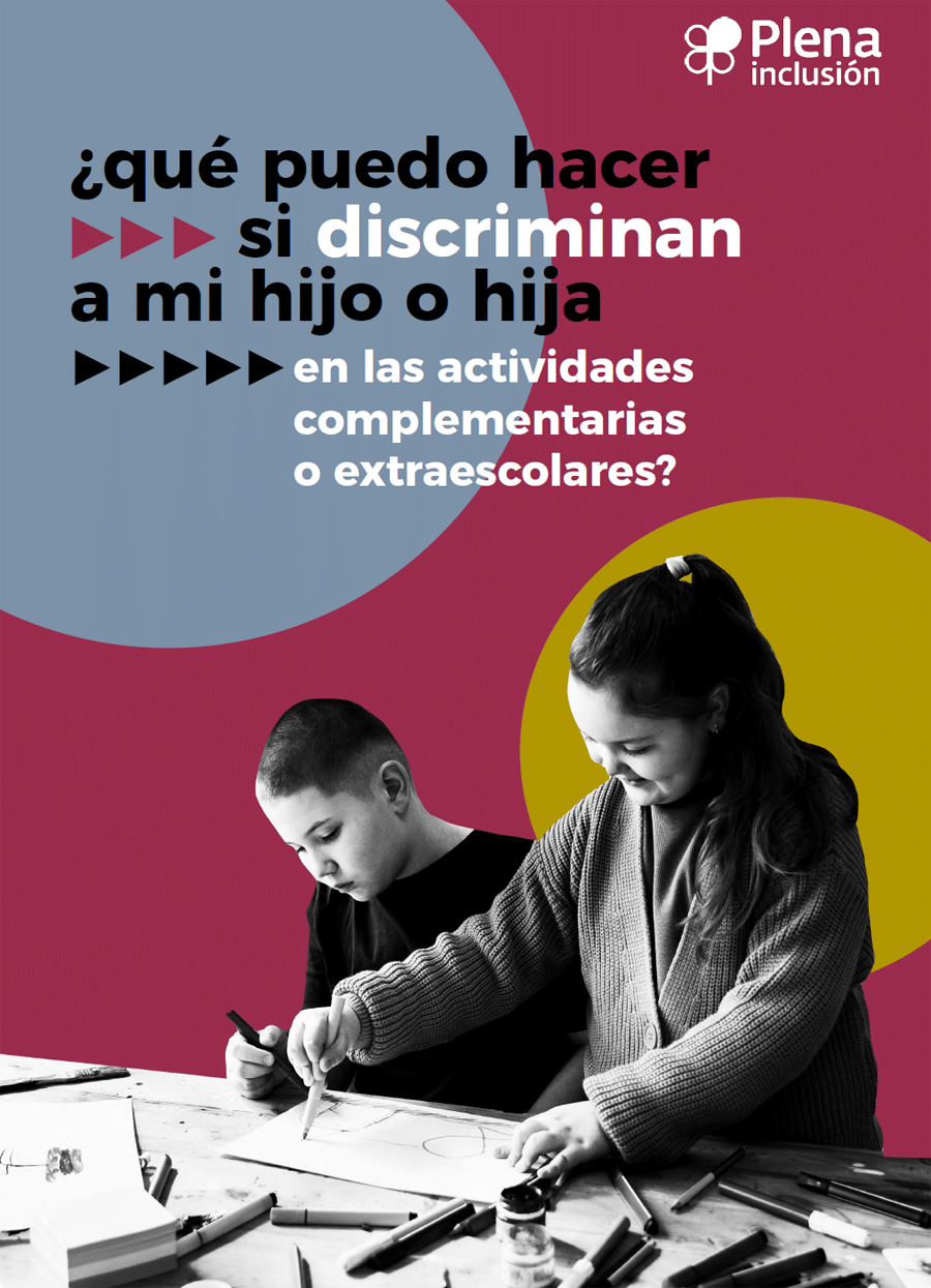 ¿Qué hacer si discriminan a mi hijo o hija en una actividad extraescolar? Una nueva guía de Plena inclusión ofrece respuestas